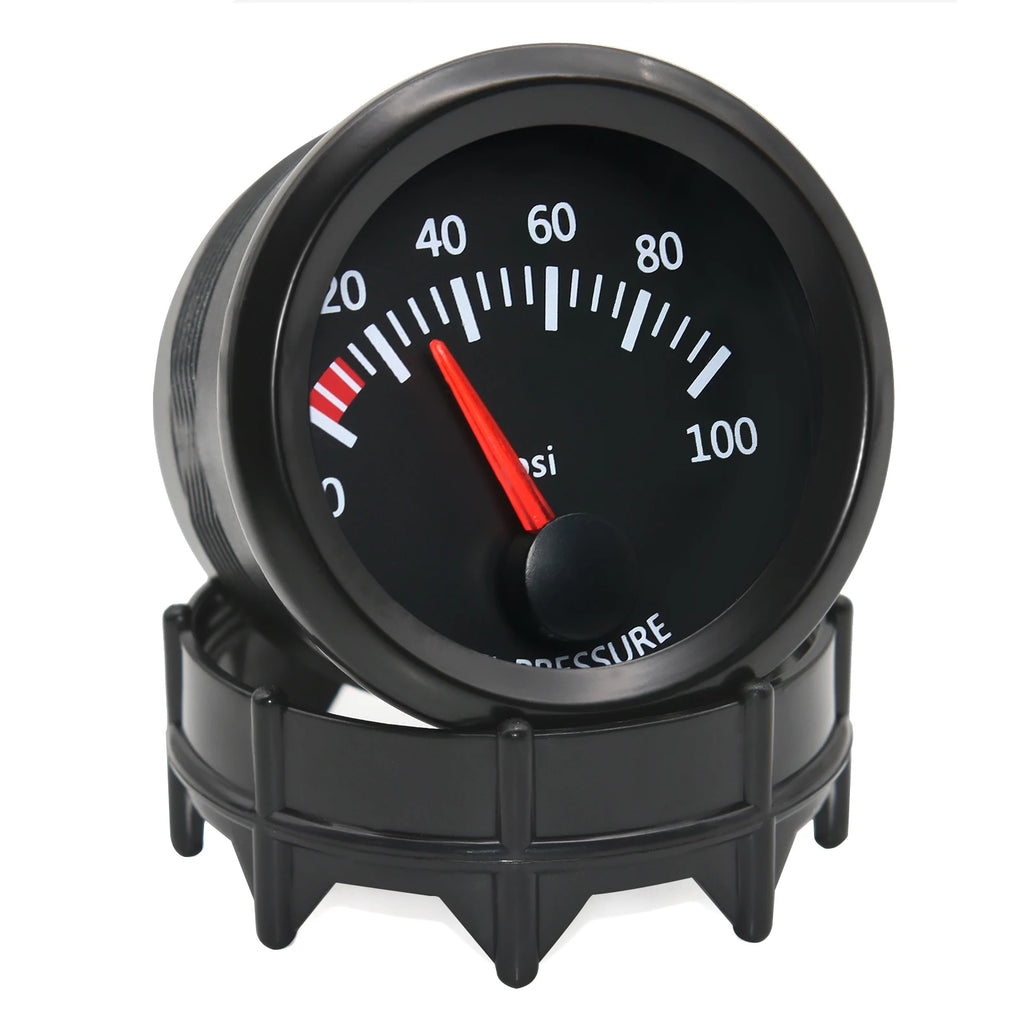 AD 52mm Boost Gauge Water Temp Oil Temp Pressure Turbo Pressure Gauges Voltmeter Air Fuel Ratio  - Automotive LED Light