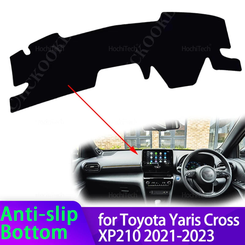 For Toyota Yaris Cross XP210 2021 2022 2023 High Quality Dashboard Mat Dashmat Cover Pad Sunshad - Automotive LED Light