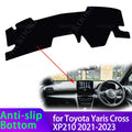 For Toyota Yaris Cross XP210 2021 2022 2023 High Quality Dashboard Mat Dashmat Cover Pad Sunshad - Automotive LED Light