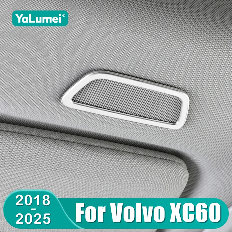 For Volvo XC60 2018 2019 2020 2021 2022 2023 2024 2025 Car Roof Sound Audio Tweeter Speaker Trim - Automotive LED Light
