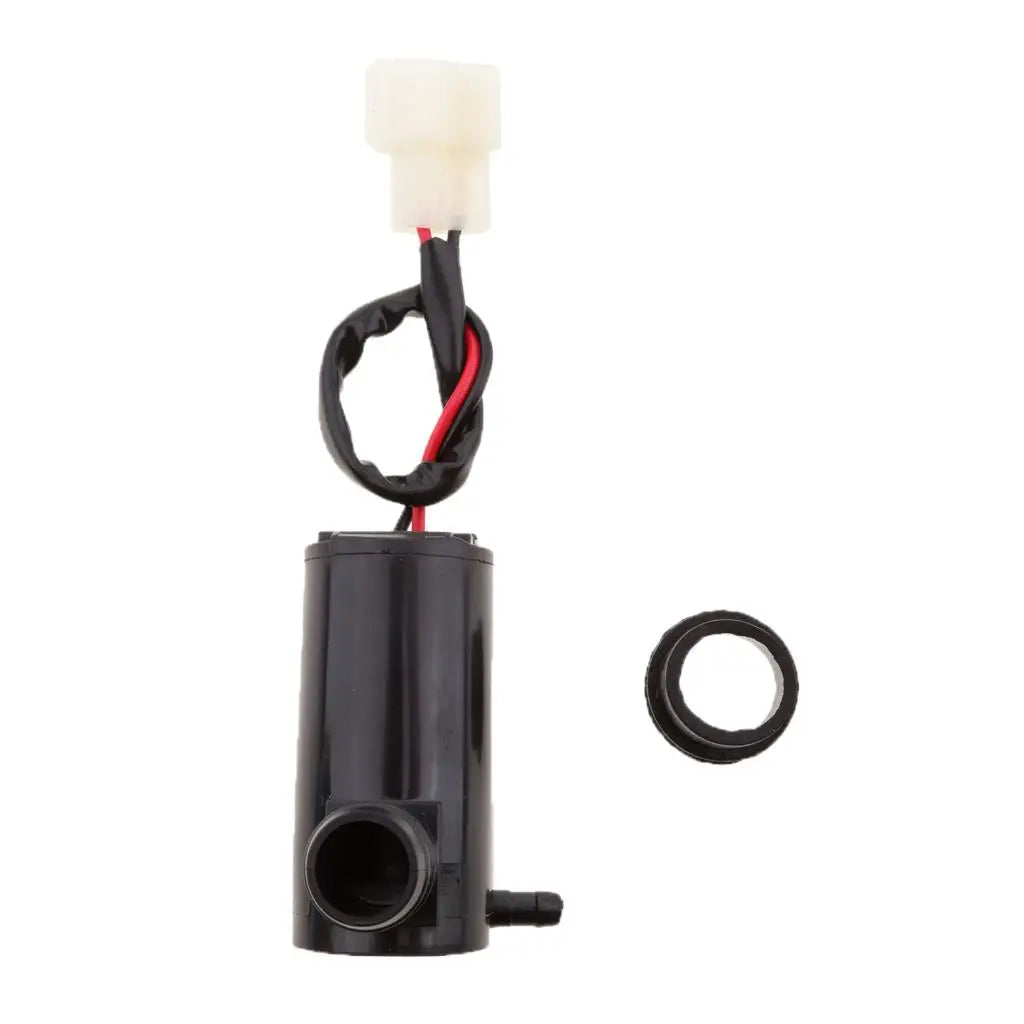 Universal Windshield Washer Kit Plastic Washer Injectors Fluid Motor 12V for Clean Windshield Dr - Automotive LED Light
