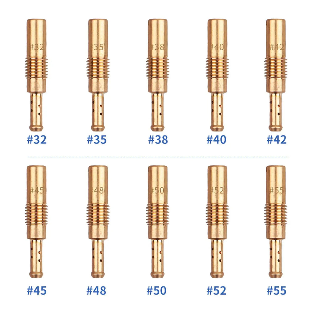 30x Slow Jets Supplies Easy to Install Carburetor Main Jets Accessories for 125cc 150cc 200cc Pw - Automotive LED Light
