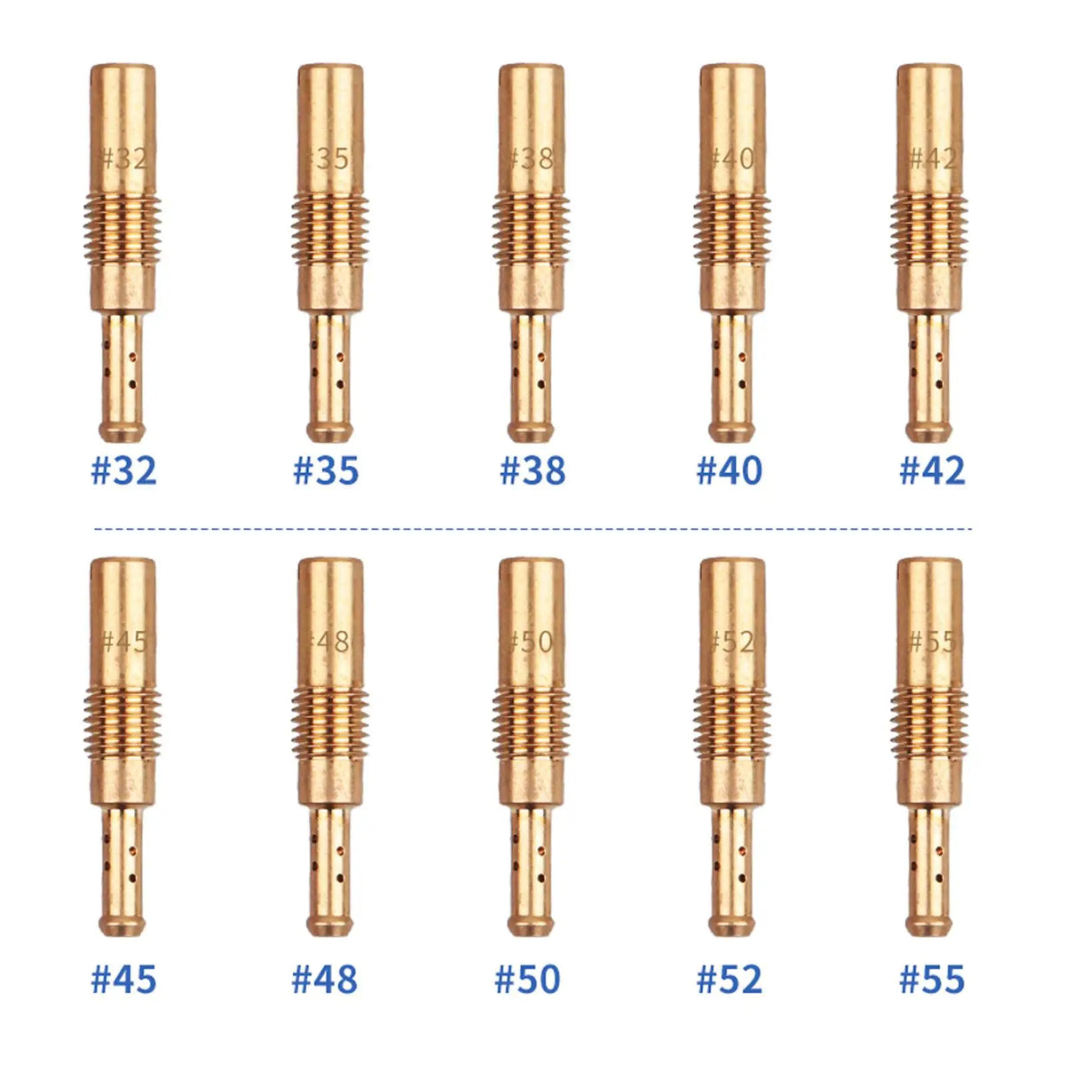 30x Slow Jets Supplies Easy to Install Carburetor Main Jets Accessories for 125cc 150cc 200cc Pw - Automotive LED Light