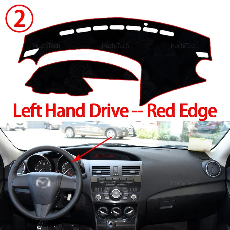 For Mazda 3 Axela 2009 2010 2011 2012 2013 M3 BL High Quality Dashboard Mat Dash for Mazda M3 - Automotive LED Light