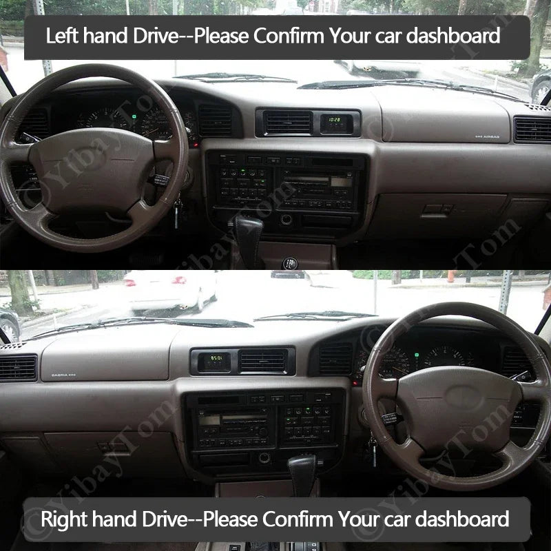 Dashboard Cover For Toyota Land Cruiser J80 LC80 Lexus LX 450 1990 ~ 1997 Anti-S for Toyota LC80 J80 1990-1997 - Automot