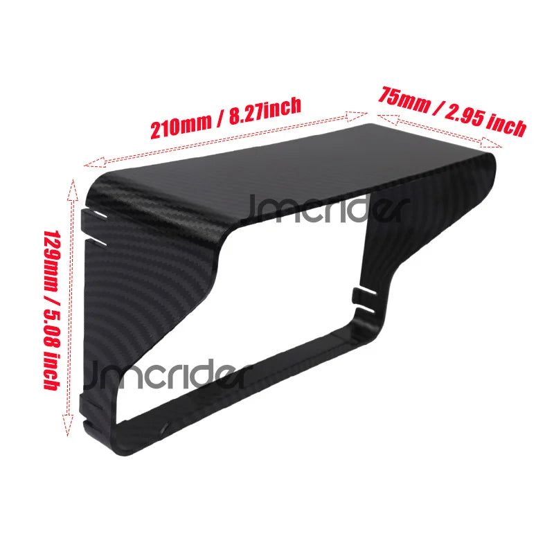 Motorcycle Accessories Instrument Screen Sun Visor Cover Sunshade Guard Protection For ZONTES 36 - Automotive LED Light