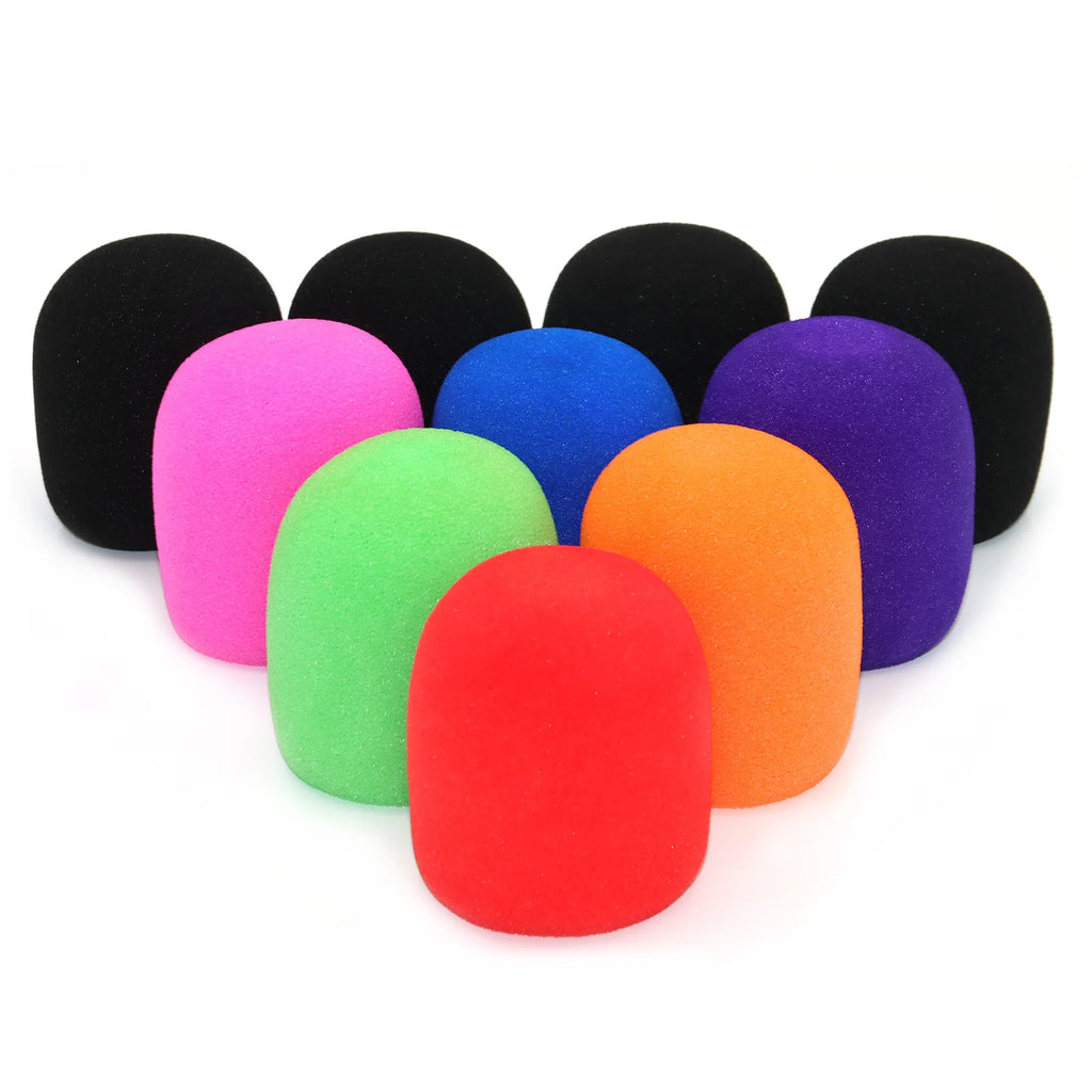 Microphone Windscreen Foam Cover Thick Mic Covers Foam Mic Pop Filter for Studio Interview Karao - Automotive LED Light