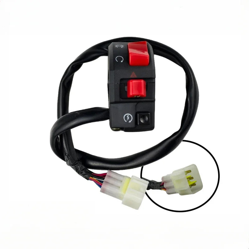 Motorcycle Modification Accessories Ducati Right Side Switch with Dual Flash ZKG Ducati Combinat - Automotive LED Light