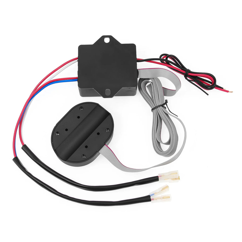 Universal 12V 8 Tones Musical Air Horn Electric Snail Horn 8 Sounds Musical Horn For Car Vehicle - Automotive LED Light