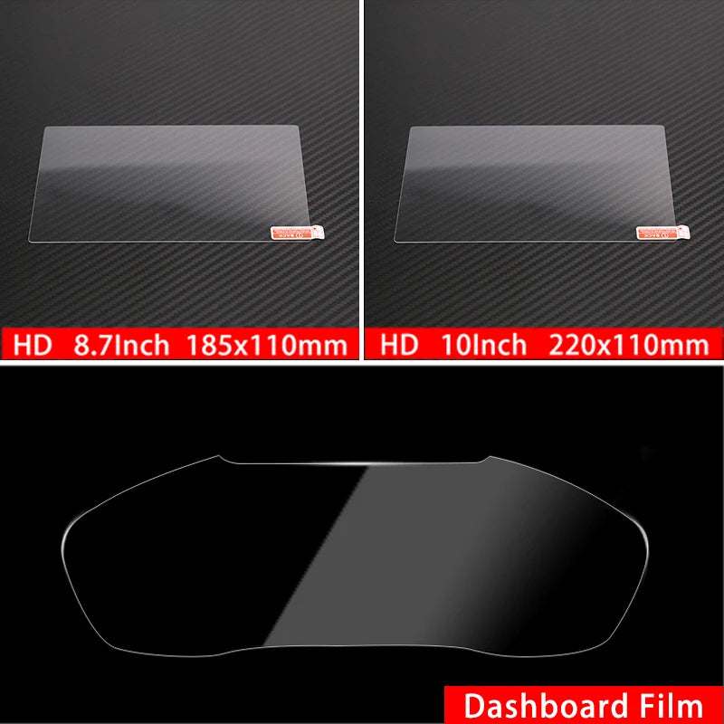 Car GPS Navigation Screen Tempered Glass Protector Display Film For Audi A4 B9 S for Audi B9 S5 Q5 - Automotive LED Ligh