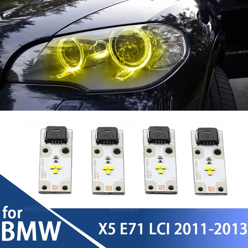 Lemon Yellow Daytime DRL Light Driving LED Angel Eye Maker Light Diode Board Chi for BMW E70 X5 - Canbus LED Headlight B