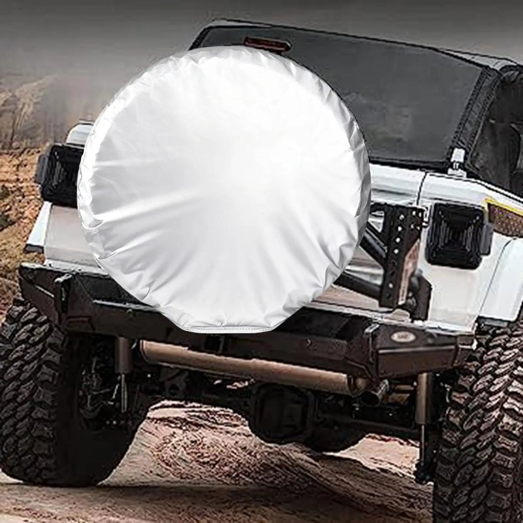 Easy Install Spare Tire Wheel Storage Bag Waterproof Dustproof for Suvs and Pickup Trucks - Automotive LED Light
