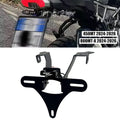 2025 Adjustable License Plate Bracket For CFMOTO 450MT 450 MT MT450 Tail Tidy Fender Eliminator  - Automotive LED Light