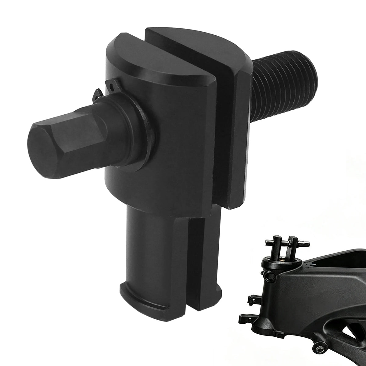 Universal Motorcycle Steering Stem Neck Bearing Race Removal Tool Fit 25-40mm 1-1.57 Inch ID Inn - Automotive LED Light