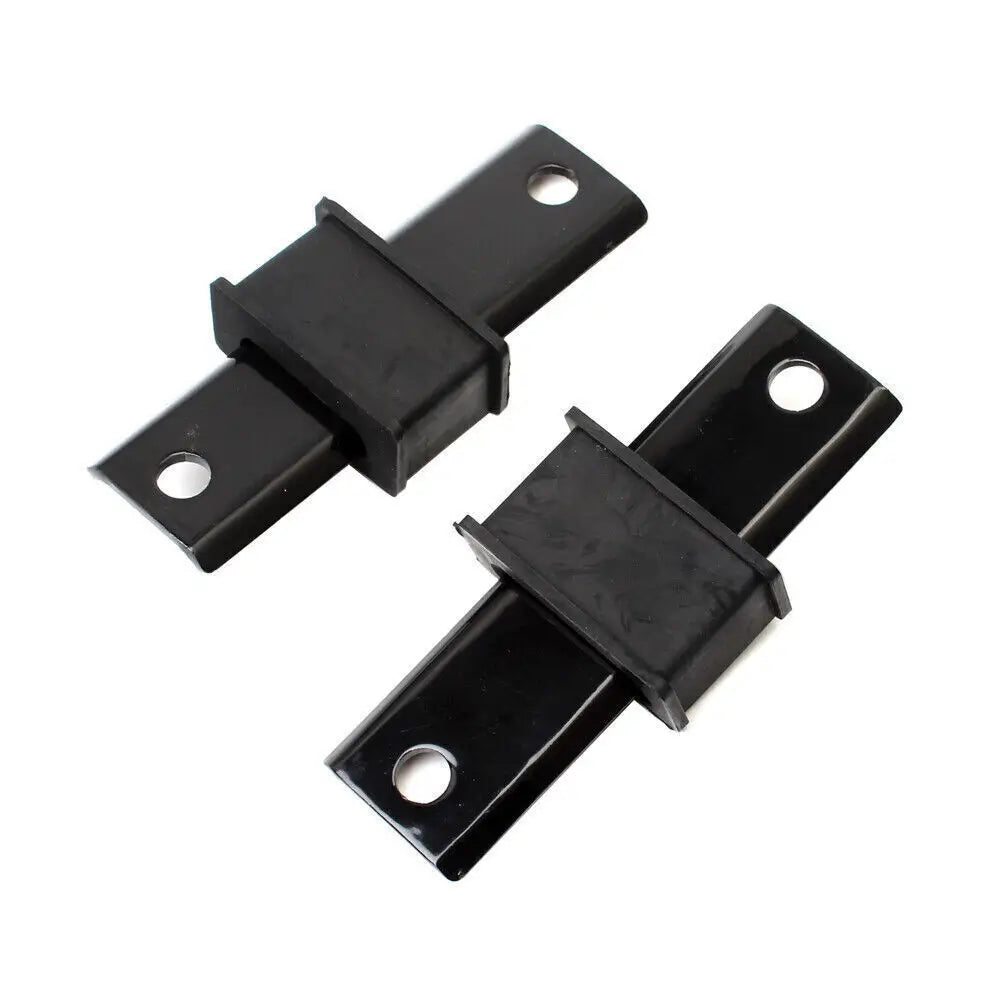 Motorcycle Black Muffler Hanger Bracket Kit For Harley CVO Touring Electra Steet Glide Road King - Automotive LED Light