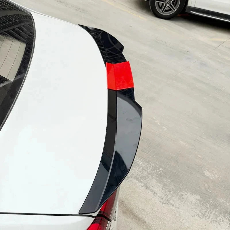 3pcs Sedan Rear Trunk Tail Rear Wing Spoiler 46.06-50.0inch Adjustable DIY Refit Boot Wings Spoi - Automotive LED Light
