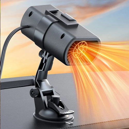 12V 200W Defrosting Demister Car Heater Fans Defogger Windshield Frost Snow Mist Removal Heating - Automotive LED Light