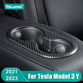 For Tesla Model Y 2021 2022 2023 2024 Model 3 2021 - 2023 Car Back Row Water Cup for Tesla Model Y Model 3 2021-2023 - A