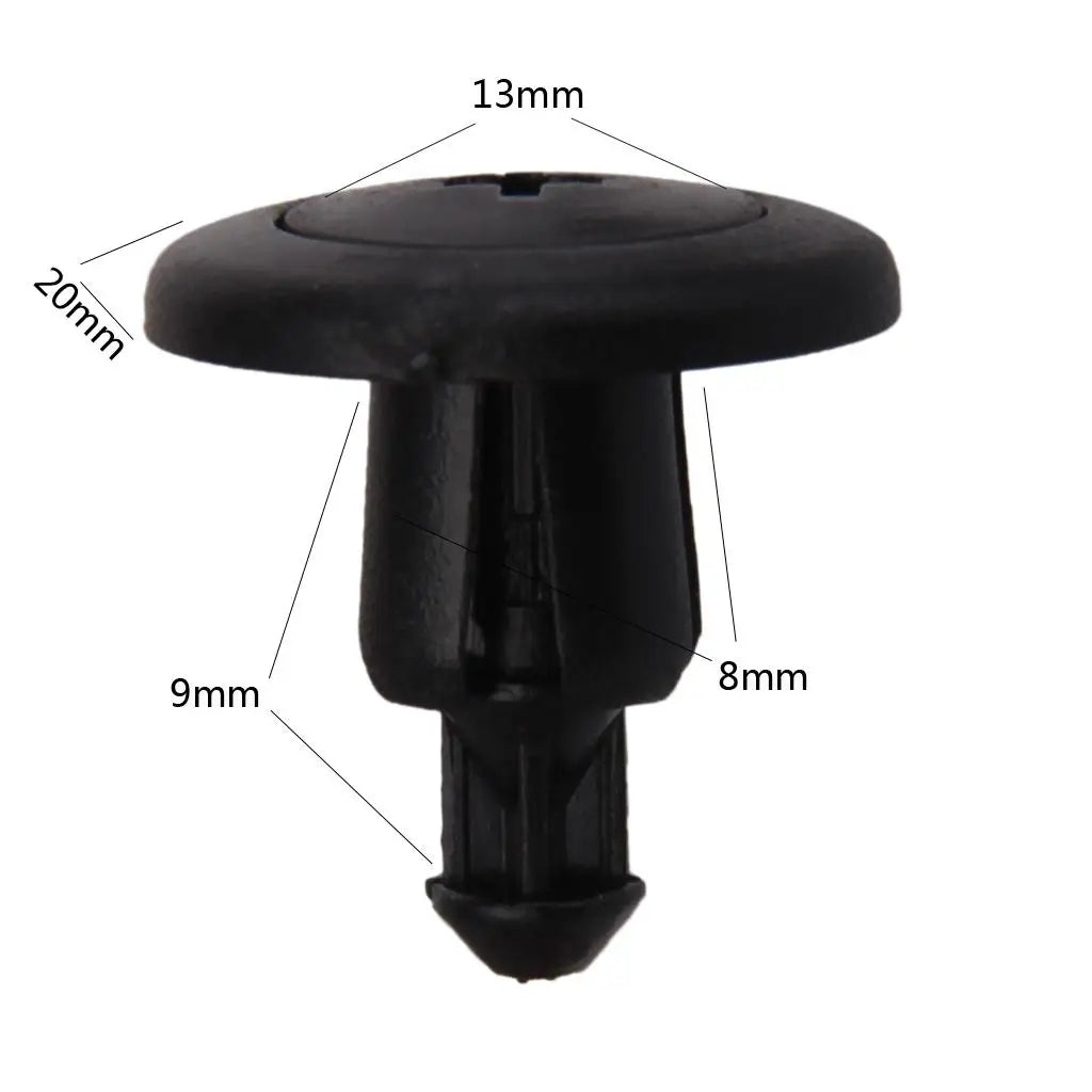 Trim Clips Push Type Plastic Rivet Screw Fasteners Kit for Mazda 3 Protege BC1D- for Mazda BC1D - Automotive LED Light