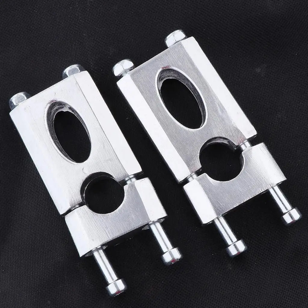 2x Universal 7/8 22mm Handlebar Riser Extension Extender for 110-125cc Dirt Bike ATV, Easy to In - Automotive LED Light