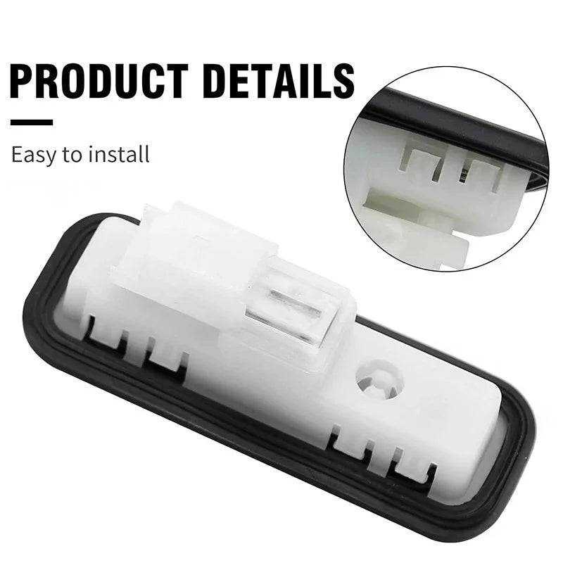 Rear Tailgate Boot Trunk Handle Lock Switch For Citroen C2 C4 C5 C6 Peugeot 1007 for Peugeot C5 C2 C4 - Automotive LED L