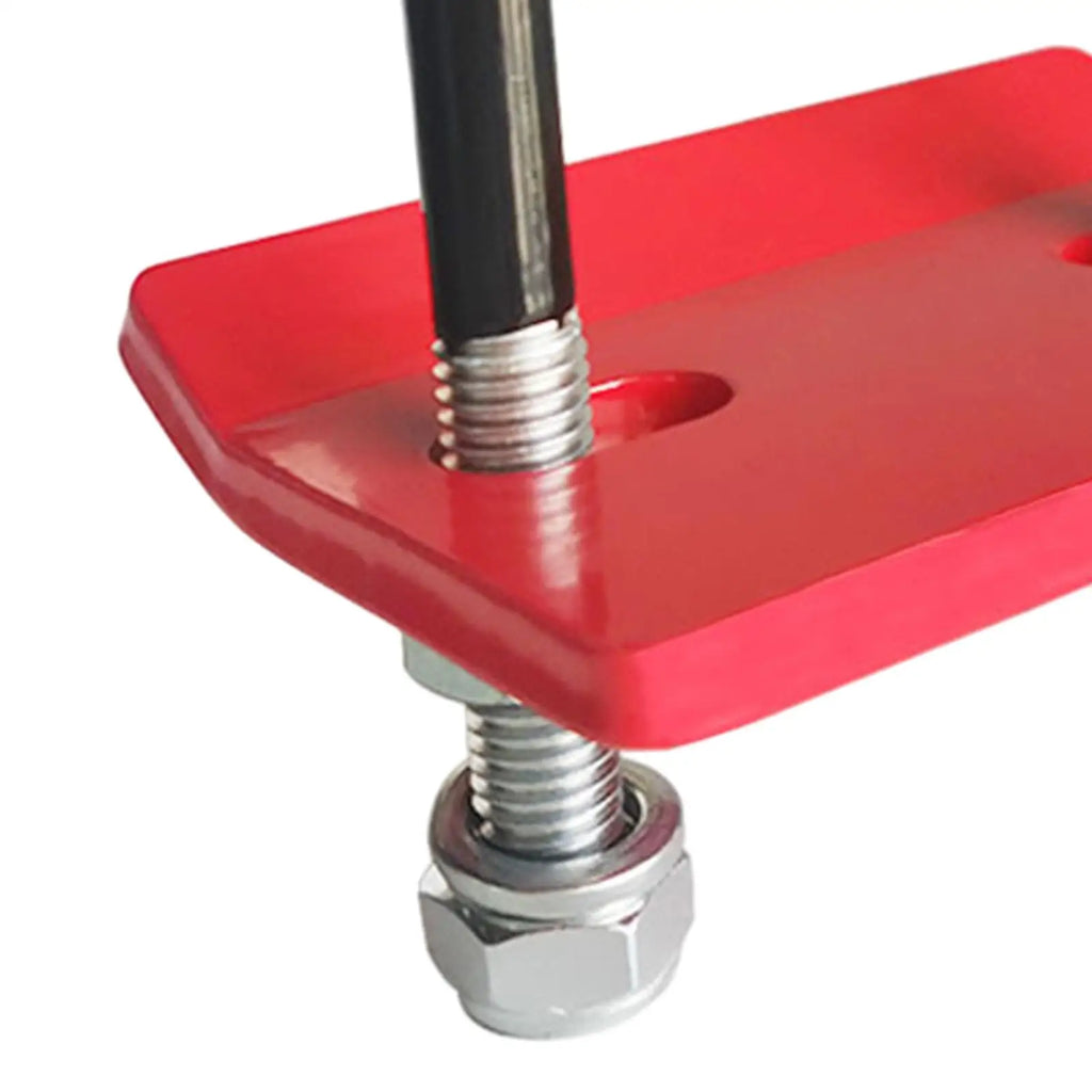 Hitch Tightener Lock Down Tow Clamp Easy Installation Heavy Duty Sliencer Universal Towing Anti  - Automotive LED Light