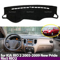 Anti-Slip Dashboard Cover Protective Pad Car Accessories for KIA RIO 2 2005-2009 for KIA RIO2 2005-2009 - Automotive LED