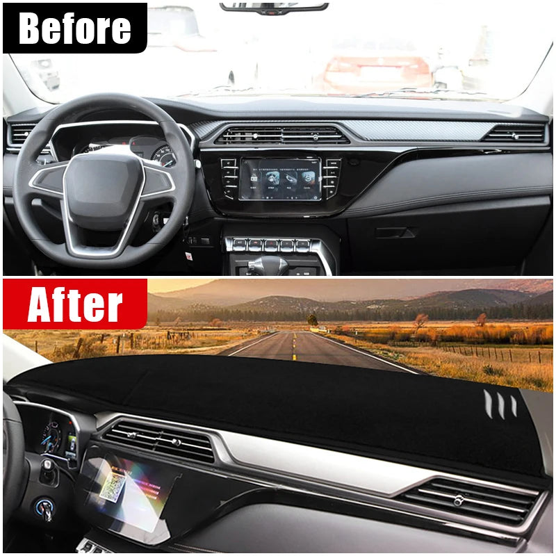 For Ford Territory 2019 2020 2021 Car Dashboard Sun Shade Cover Instrument Desk Non-slip Heat In - Automotive LED Light