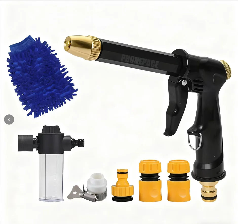 High Pressure Water Gun Water Spray Guns Kit Car Sprinkler Foam Cleaning Washer Cleaner for Car  - Automotive LED Light
