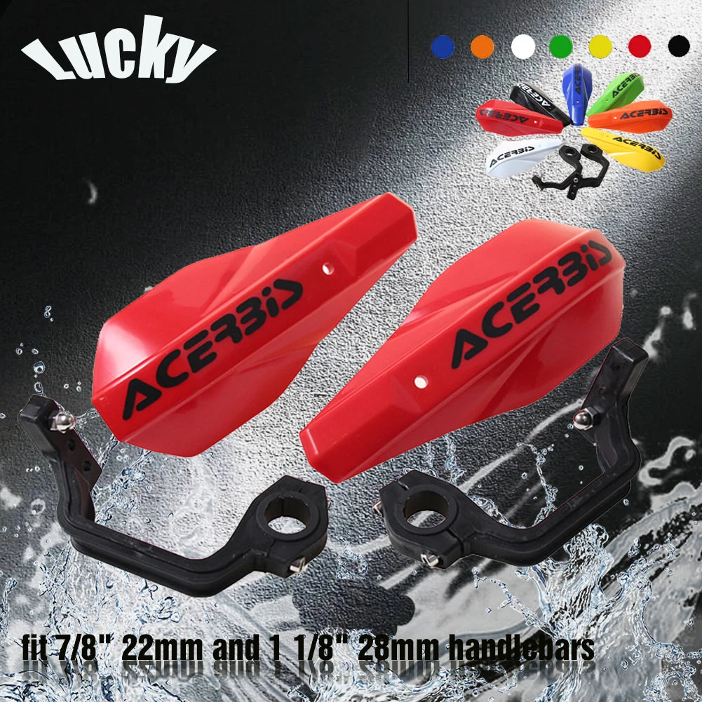Motorcycle Hand Guards Handle Protector Handguard Handlebar Pro For KTM HONDA YAMAHA SUZUKI Pit  - Automotive LED Light