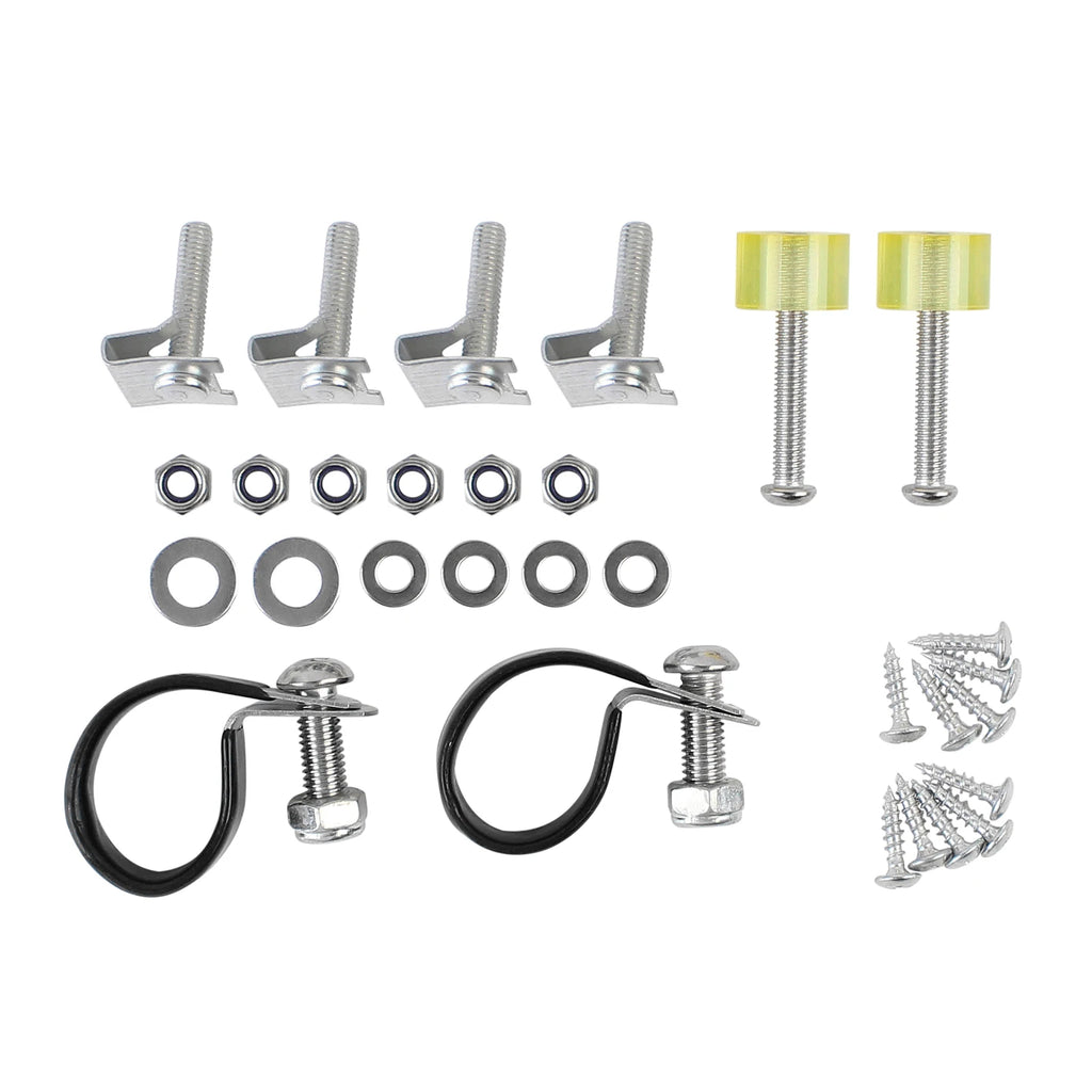 Motorcycle Stainless Steel Lower Vented Fairing Mount Kit For Harley FLHX Street Glide 1983-2013 - Automotive LED Light