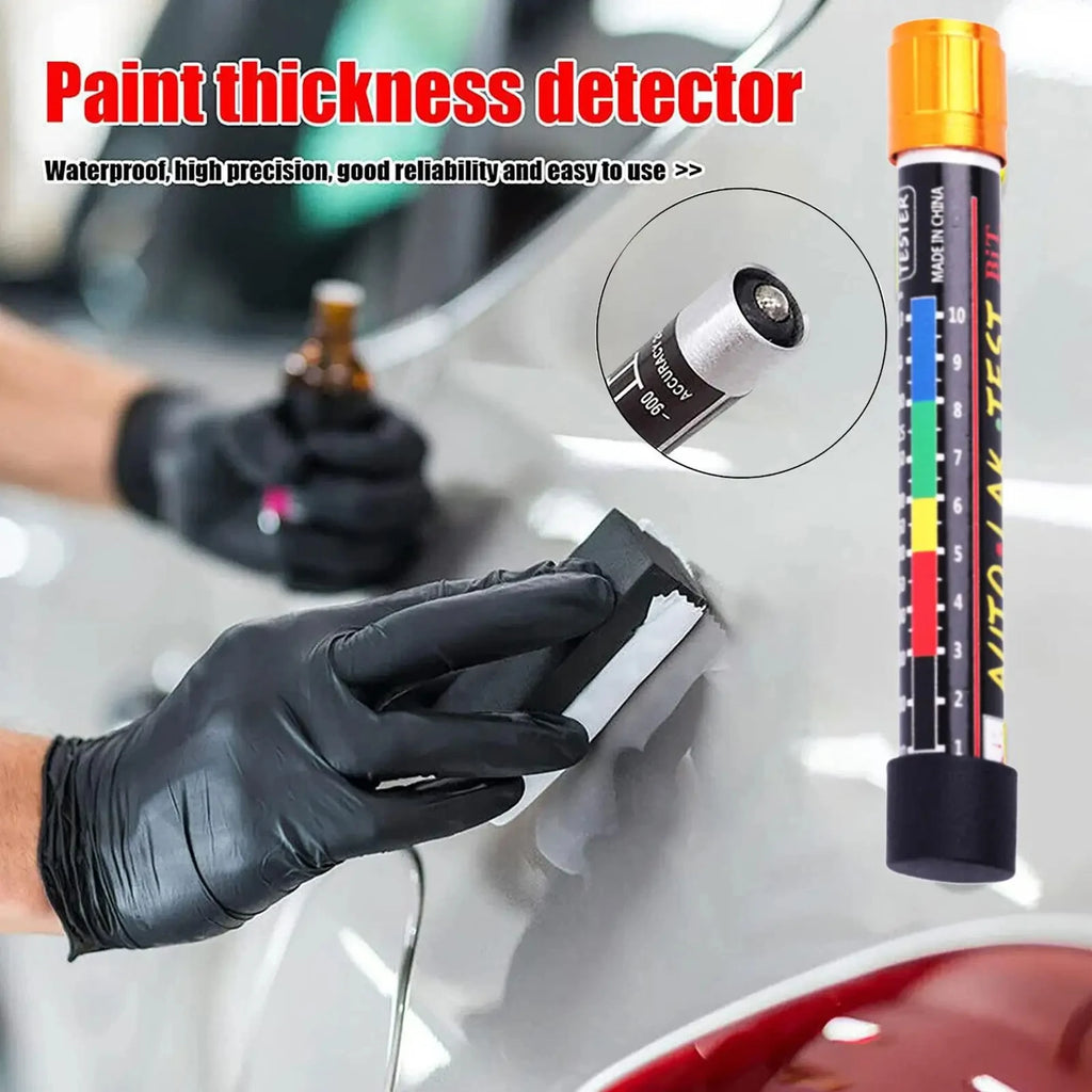 Car Paint Thickness Tester Test Meter Gauge Auto Paint Cars Paint Crash Check Test Paint Tester  - Automotive LED Light