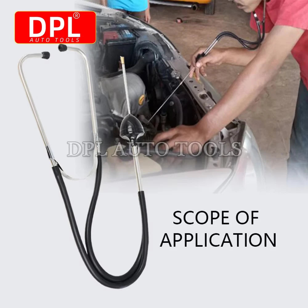 1pc Auto Cylinder Stethoscope, Mechanics Stethoscope Car Engine Block Diagnostic Automotive Engi - Automotive LED Light
