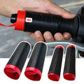 Motorcycle Silicone Handlebar Grip Covers, Universal Self-Shrinking Non-Slip Handlebar Sleeve Pr - Automotive LED Light