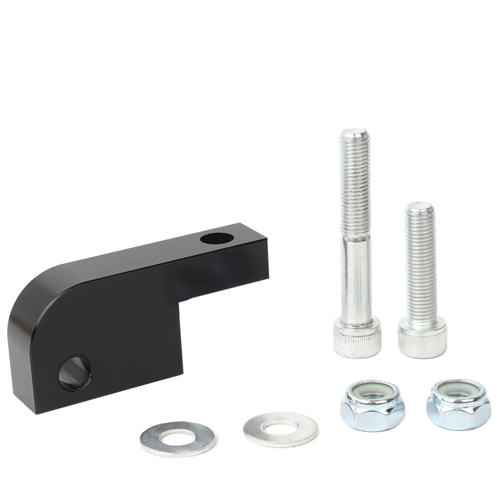 Motorcycle Headlight Relocation Bracket Kit, Headlamp Extension Block For Harley Dyna Super Glid - LED Motorcycle Light