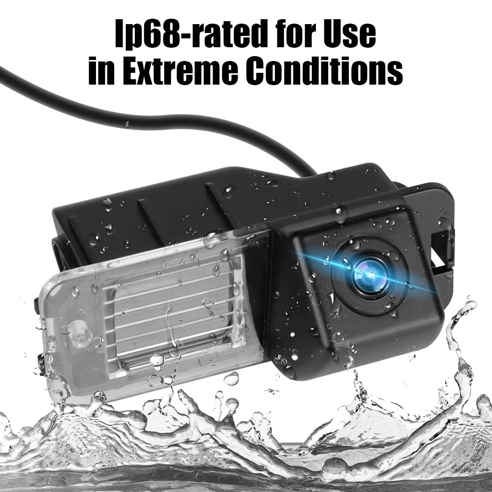 12V Car Rear View Camera PDC Parktronic Reversing Night Vision 170° Angle Access for VW B7 - Automotive LED Light