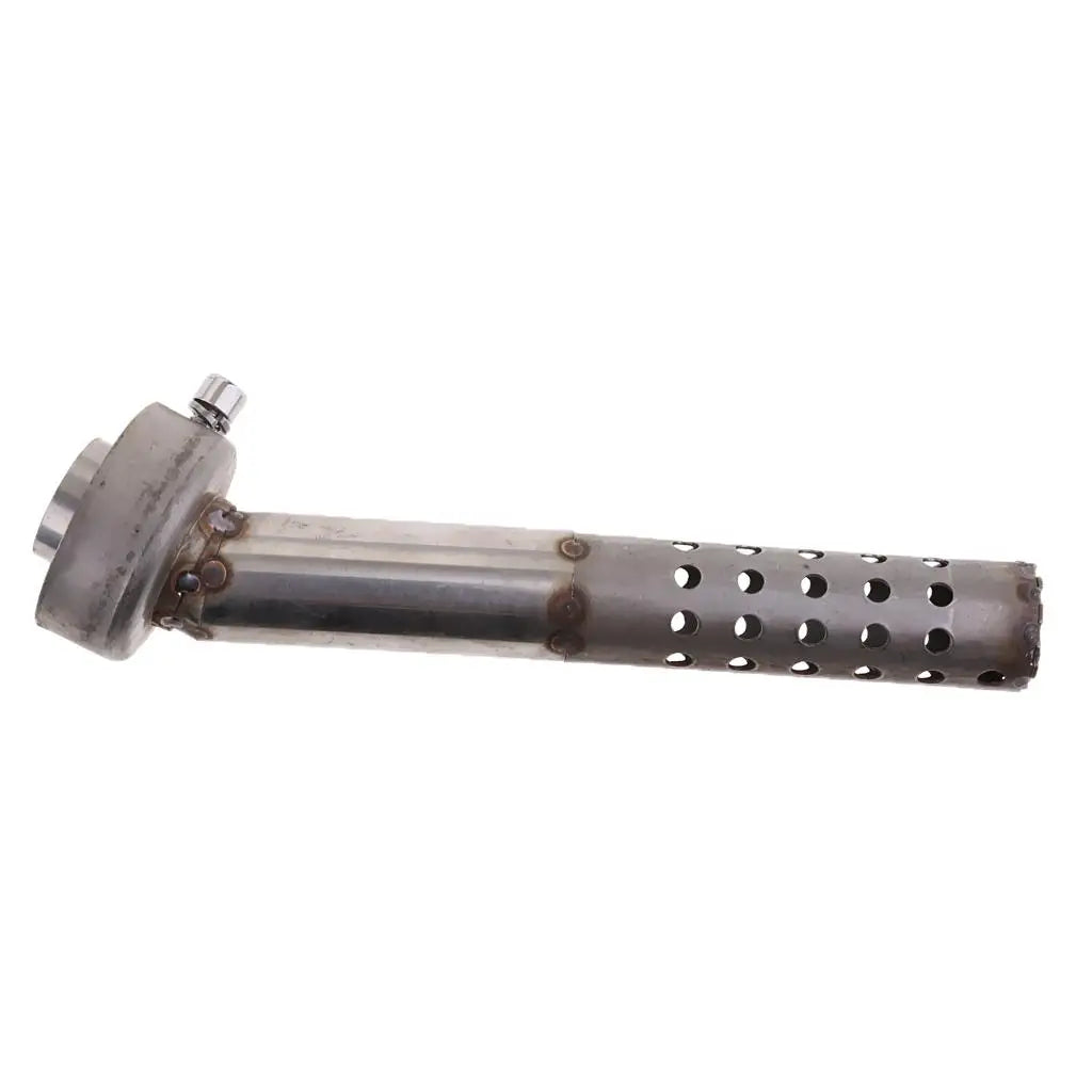 160mm Long Motorcycle Exhaust Can Angled Baffle 48mm - Automotive LED Light