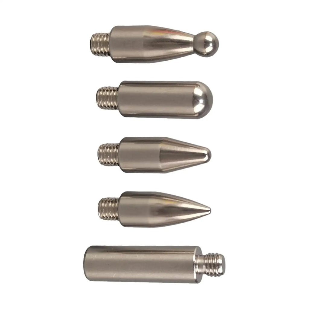 5 Pieces Cars Denting Hook Tips M8 Universal Dent Repair Pen Heads for Motorcycles Metal Plate W - Automotive LED Light