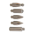 5 Pieces Cars Denting Hook Tips M8 Universal Dent Repair Pen Heads for Motorcycles Metal Plate W - Automotive LED Light