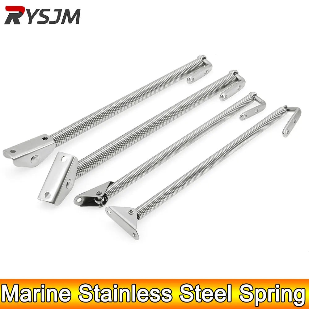 AD 1 Pair Boat Accessories Marine Stainless Steel 260mm 230MM Spring Lid Support Stainless Steel - Automotive LED Light