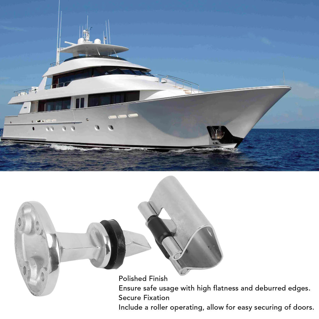 Boat Heavy Duty Door Stopper Catch Holder Marine Door Stopper Catch and Holder 316 Stainless Ste - Automotive LED Light