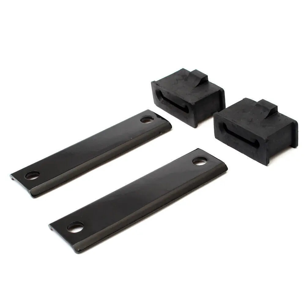 Motorcycle Black Muffler Hanger Bracket Kit For Harley CVO Touring Electra Steet Glide Road King - Automotive LED Light