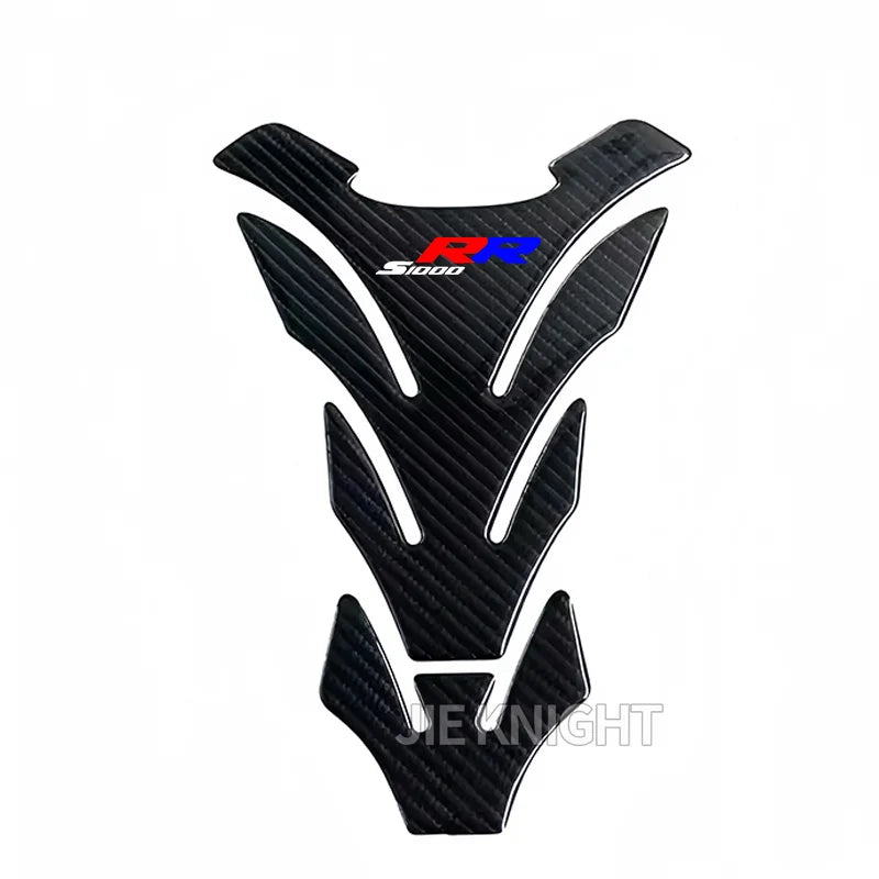 3D Carbon Fiber Motorcycle Fuel Tank Pad Cover Protector Decal Stickers For BMW S1000RR S1000 RR - Automotive LED Light