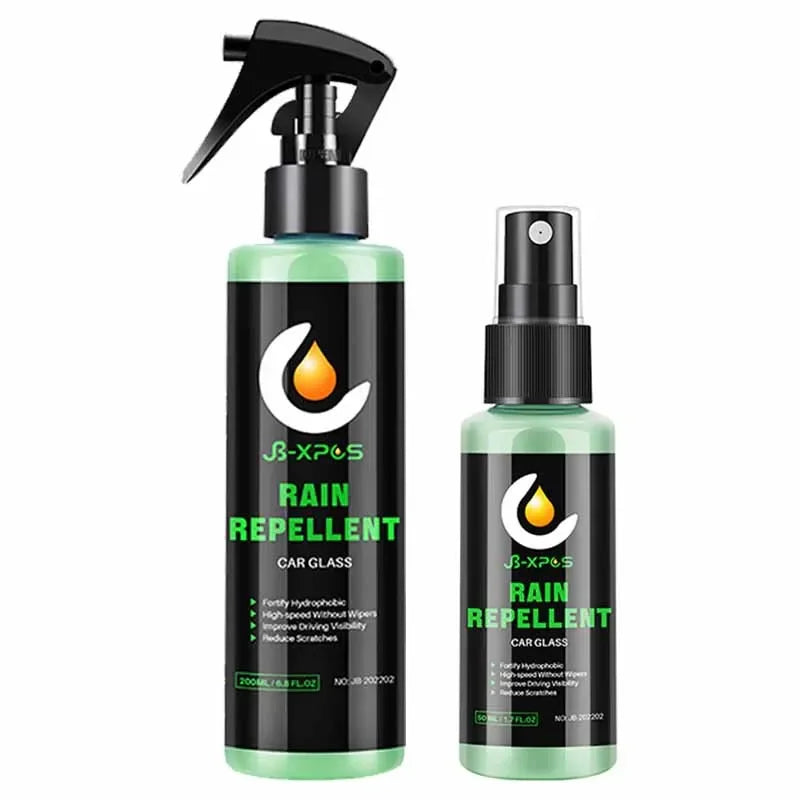 50ML/100ML Car Glass Water Repellent Spray Auto Ceramic Coating Windshield Nano Hydrophobic Liqu - Automotive LED Light