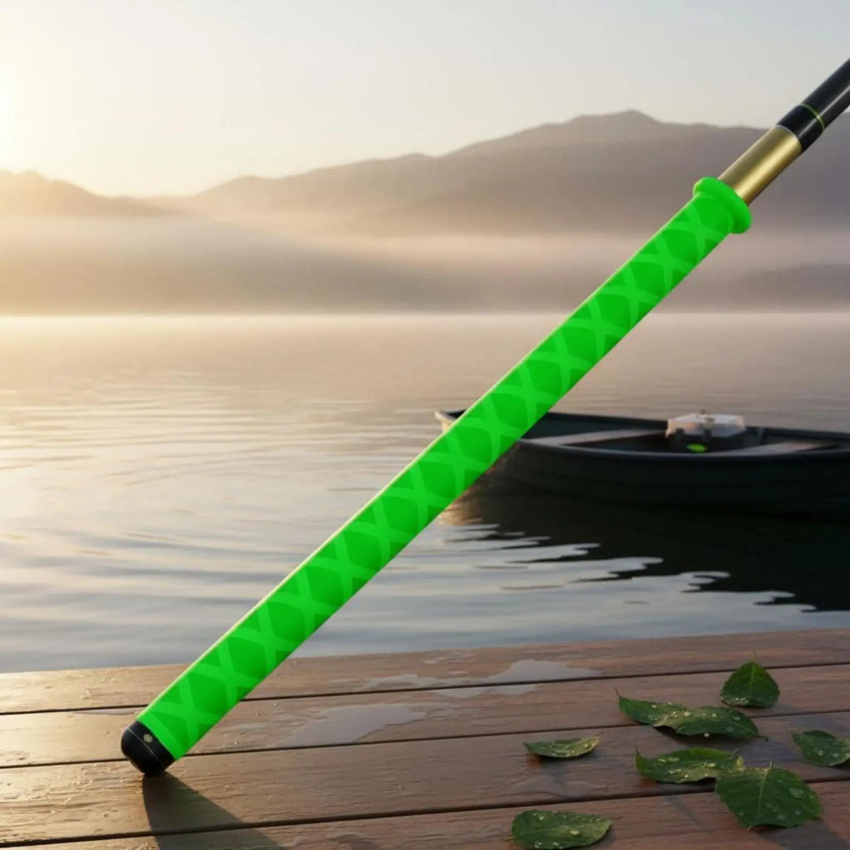 Fishing Rod Grip Sleeve Non-Slip Heat Shrink Grip Cover Waterproof Rod Grip - Automotive LED Light
