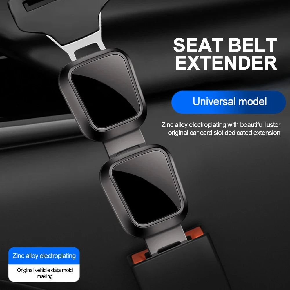 Car seat belt extension shoulder strap extension button suitable for interior accessories of Tes - Automotive LED Light