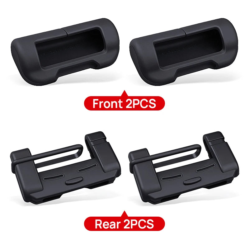 For Tesla Model 3 Y 2017- 2021 2022 2023 Car Seatbelt Buckle Protector Cover Sil for Tesla Model 3 2017-2021 - Automotiv