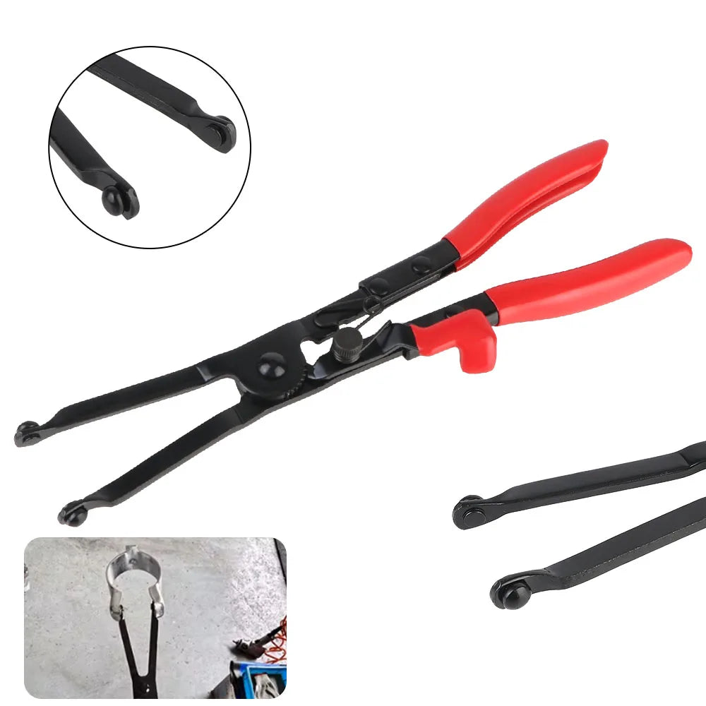 PSA Exhaust Pipe C Clamp Pliers Tool Auto Special Repair Tool Pipe C Clamp Removal Plier Hose Cl - Automotive LED Light