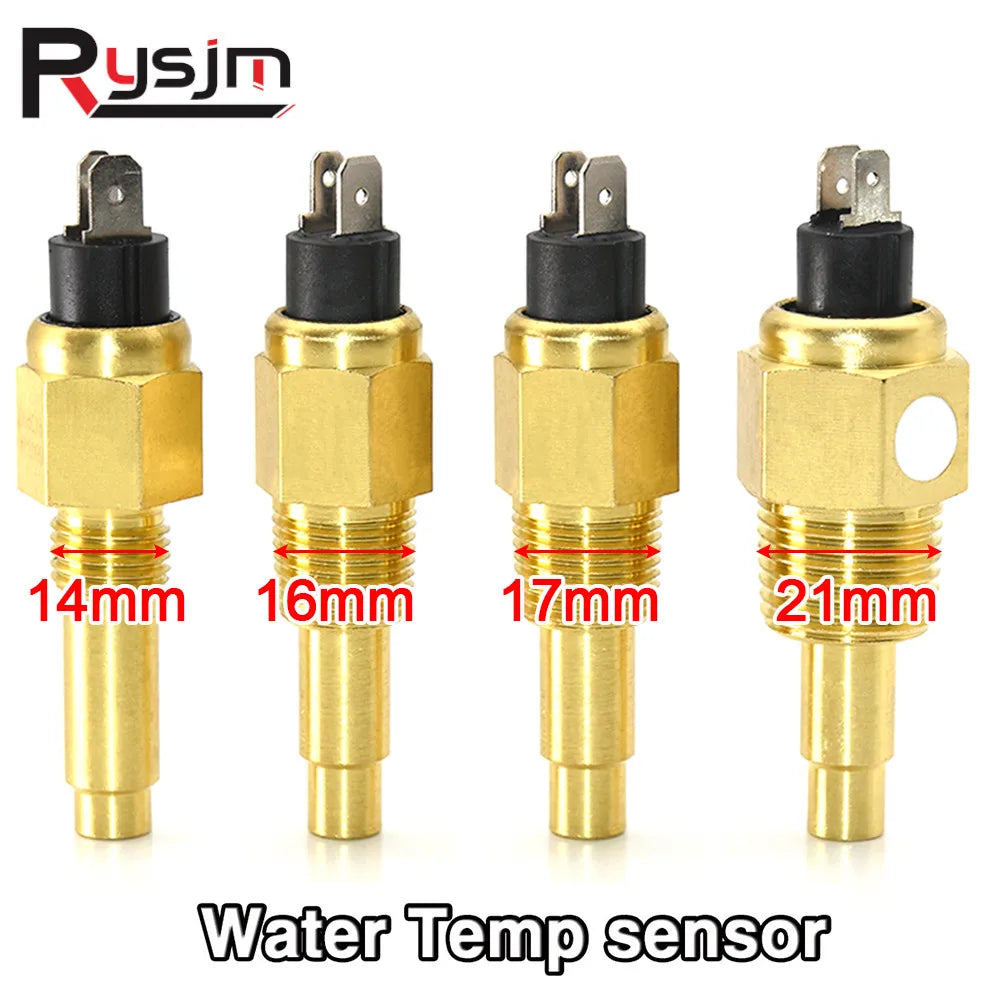 Universal Car Temperature Sensor Water Temperature Sensor 14MM 16MM 17MM 21MM Temp Sensor For Wa - Automotive LED Light