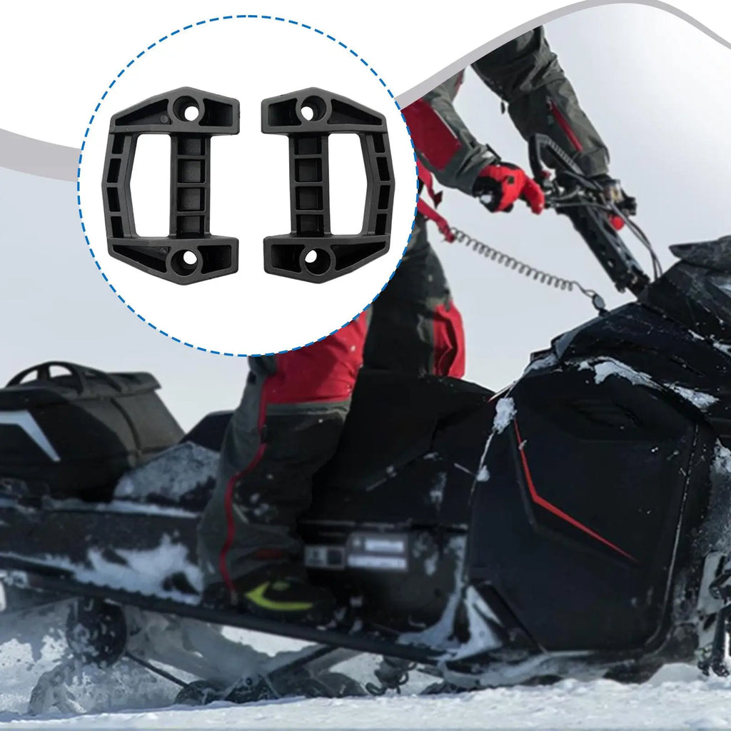 2x Luggage Rack Base Kit Accessories 860201806 Compatible Black Snowmobile Luggage Rack Mount fo - Automotive LED Light